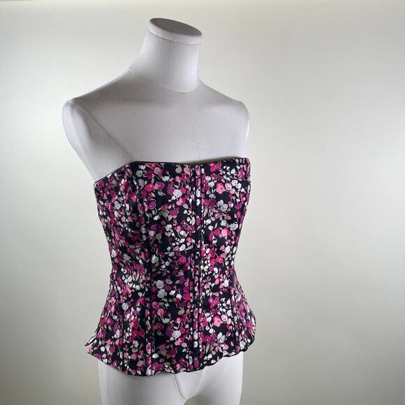 Vintage floral corset top - Picture 2 of 4